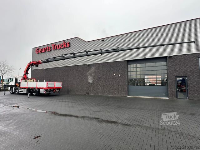 Vrachtwagen met kraan MAN TGS 35.500 8X4H-6 BL MET PALFINGER PK.65002 SH ...