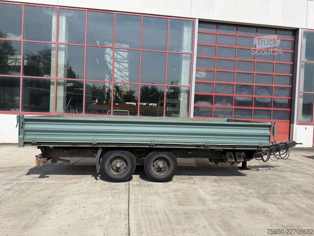 مقطورة قلابة ثلاثية الاتجاهات HIRTH TD 105A  Tandemkipper- Tieflader