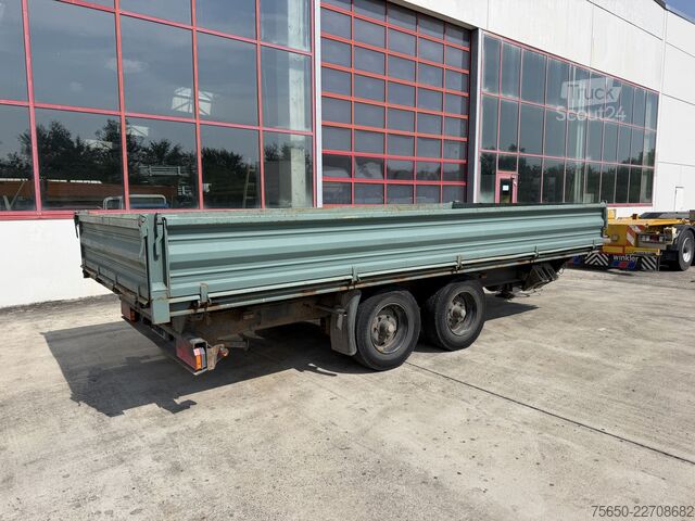 مقطورة قلابة ثلاثية الاتجاهات HIRTH TD 105A  Tandemkipper- Tieflader