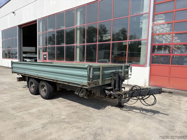 مقطورة قلابة ثلاثية الاتجاهات HIRTH TD 105A  Tandemkipper- Tieflader