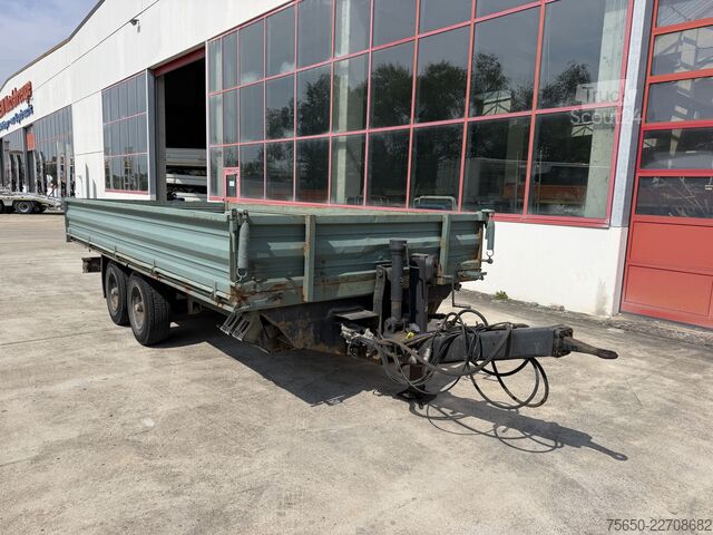 مقطورة قلابة ثلاثية الاتجاهات HIRTH TD 105A  Tandemkipper- Tieflader