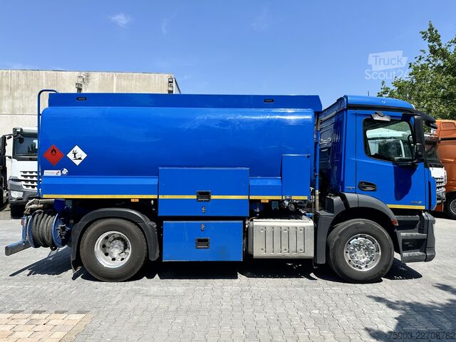 Tanker truck Mercedes-Benz Actros MP4 1832 / Lindner & Fischer