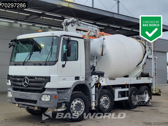 Betono siurblys Mercedes Actros 3241 8X4 21meter Pump + 7m3 Stetter Mixe...