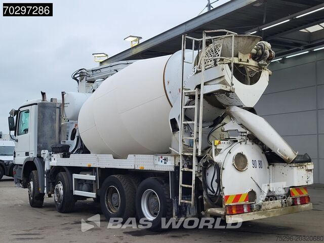 Бетононасос Mercedes Actros 3241 8X4 21meter Pump + 7m3 Stetter Mixe...