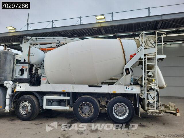 Бетононасос Mercedes Actros 3241 8X4 21meter Pump + 7m3 Stetter Mixe...