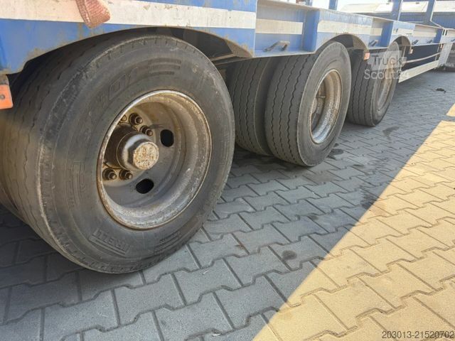 Низкорамный полуприцеп Bodex BODEX NN3 Tieflader 3 Achse TOP!