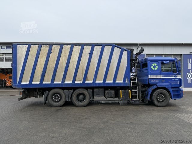 Саміоскид MAN TGS 26.400 6x2 Kipper + Kran LogLift F105Z77A