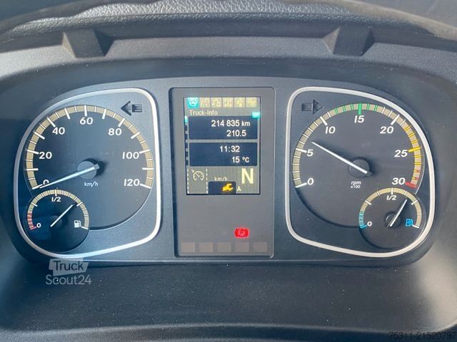 Camion plateau avec bâche MERCEDES-BENZ Atego 1221 | 7,2m Pritsche/Plane*LBW*AHK*Autom.