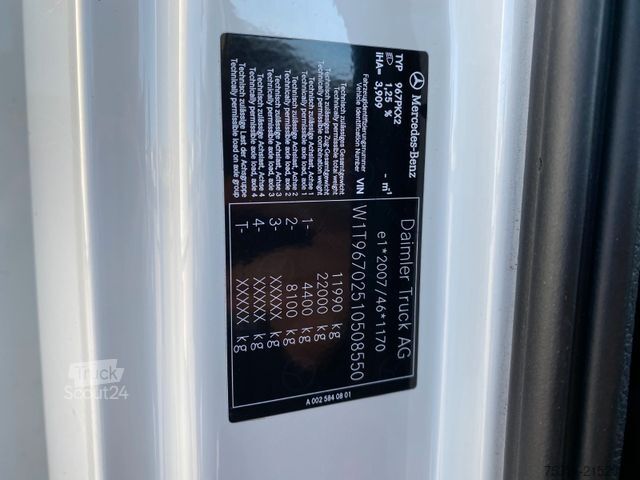 Camion plateau avec bâche MERCEDES-BENZ Atego 1221 | 7,2m Pritsche/Plane*LBW*AHK*Autom.