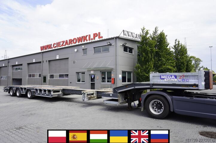 Nizka platforma Mega ALIM DORSE ALM3 low bed semi-trailer / 2