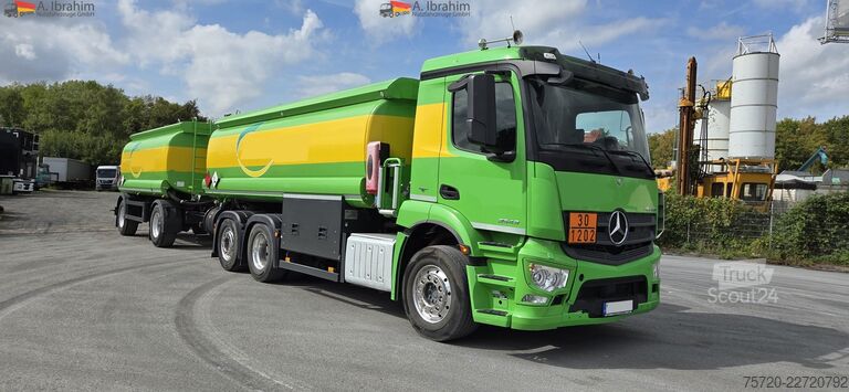 شاحنة صهريج Mercedes-Benz 2543 3 Kammer 20.120 L Esterer Tank Lift-Lenkachse, Retarder, Oben Unten