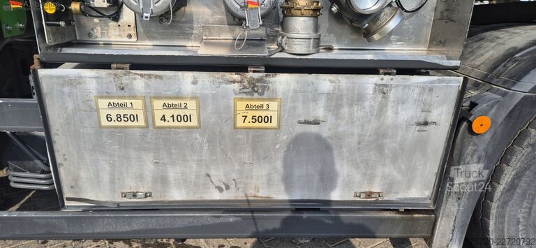 شاحنة صهريج Mercedes-Benz 2543 3 Kammer 20.120 L Esterer Tank Lift-Lenkachse, Retarder, Oben Unten