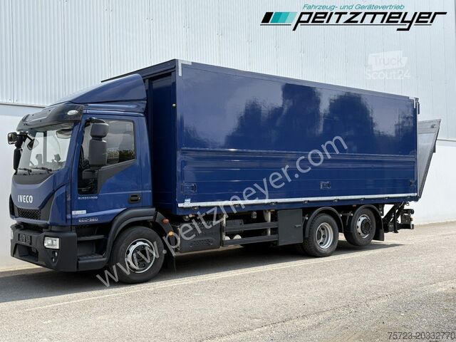 Camion de boissons Iveco Eurocargo 220E32 6x2, Klima, 2x AHK, LBW, Böse