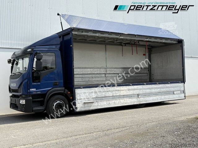 Camion de boissons Iveco Eurocargo 220E32 6x2, Klima, 2x AHK, LBW, Böse