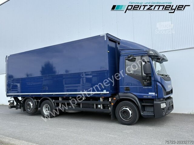 Camion de boissons Iveco Eurocargo 220E32 6x2, Klima, 2x AHK, LBW, Böse