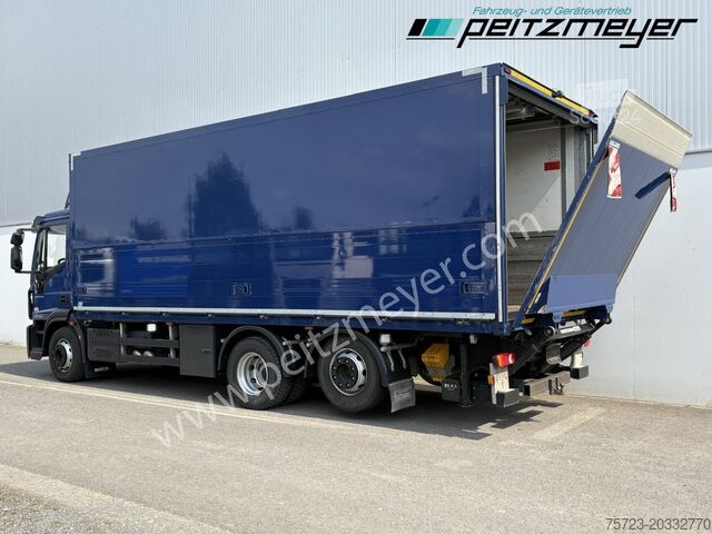 Camion de boissons Iveco Eurocargo 220E32 6x2, Klima, 2x AHK, LBW, Böse
