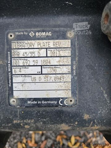 Compacteur BOMAG BPR 45/55