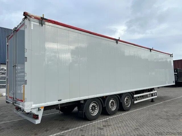 Vloer verplaatsen Knapen Trailers K100 - 92m3 Liftachse Hochdruckreiniger