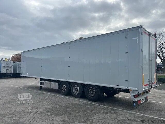 Vloer verplaatsen Knapen Trailers K100 - 92m3 Liftachse Hochdruckreiniger