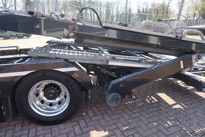 Bestelwagen autodrager Mercedes-Benz Actros 1840 4x2 Groenewold auto-transporter, 9 ...