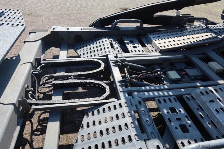 Bestelwagen autodrager Mercedes-Benz Actros 1840 4x2 Groenewold auto-transporter, 9 ...