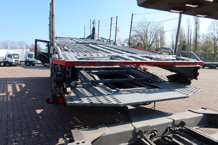 Bestelwagen autodrager Mercedes-Benz Actros 1840 4x2 Groenewold auto-transporter, 9 ...