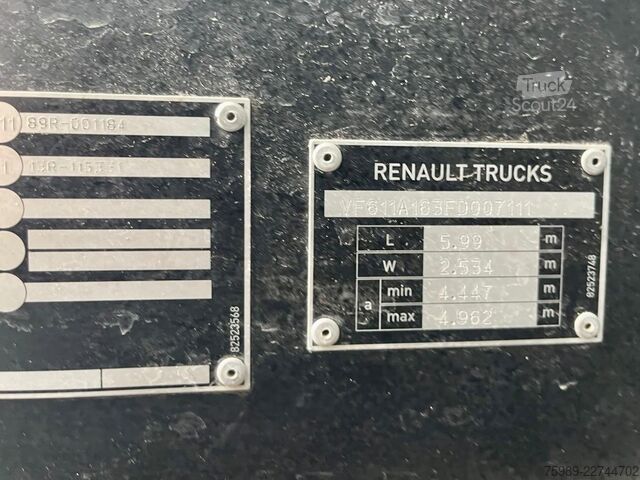 Estándar-SZM Renault T460 RETARDER, 2X FUEL TANK. Top staat!