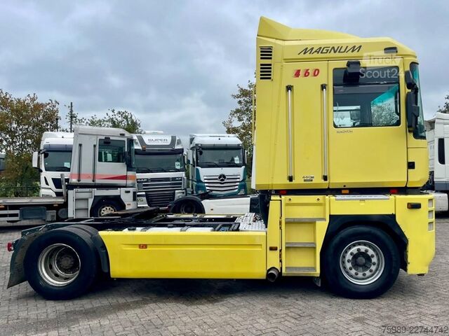 Tracteur standard Renault Magnum 460 MANUAL bak, 2X FUEL TANK, EURO 5