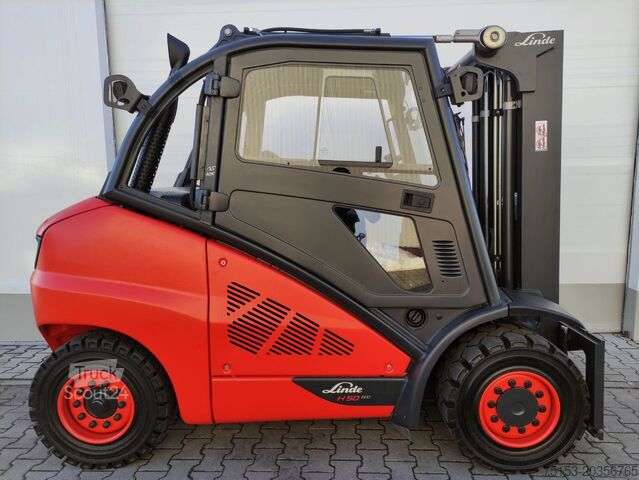 Dieselstapler Linde H50D-02-394  Containerfähig (LACK NEU)