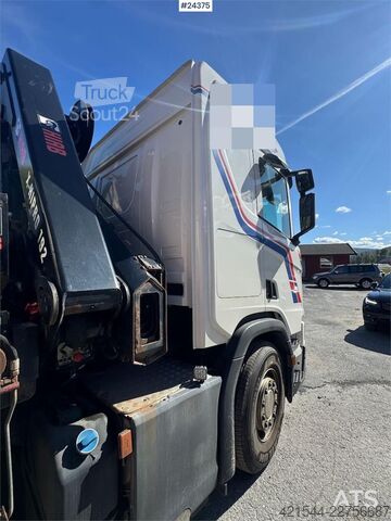 Nosturiauto Scania R500 6x2 Kranbil - 19 t/m Hiab m/ rotator.