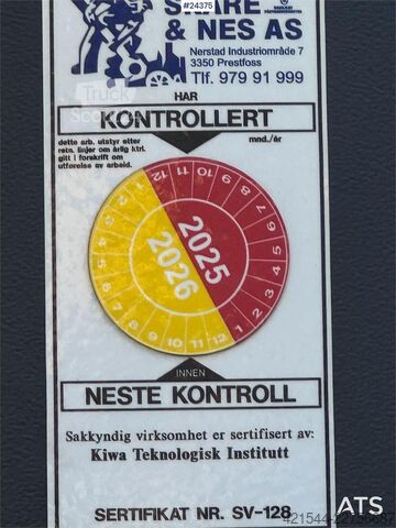 Nosturiauto Scania R500 6x2 Kranbil - 19 t/m Hiab m/ rotator.