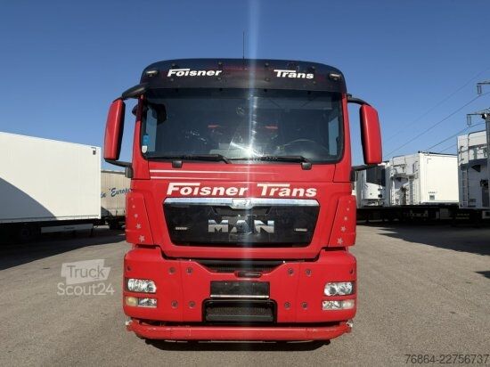 Тристранен самосвал MAN TGS 26.440 6X4 HYDRO 2-SEITENKIPPER,  PALFINGER PK 22002-EH BJ 2018!!!