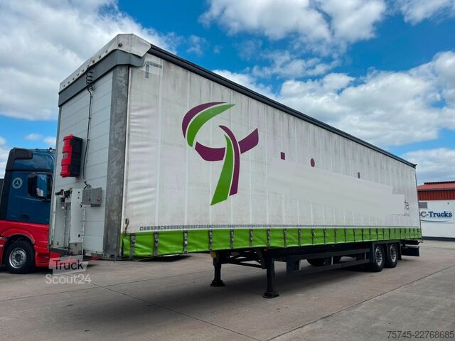 Otvorený náves s plachtou SCHMITZ CARGOBULL SCS 18/L *PR+PL * VARIOS-SYSTEM * MEGA *