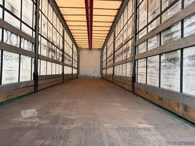 Otvorený náves s plachtou SCHMITZ CARGOBULL SCS 18/L *PR+PL * VARIOS-SYSTEM * MEGA *