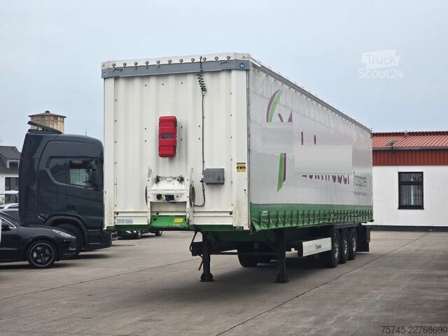 Odprta polprikolica s ponjavo KRONE SD * 3X VORHANDEN* SAFETY ROOF * BPW * LIFT *