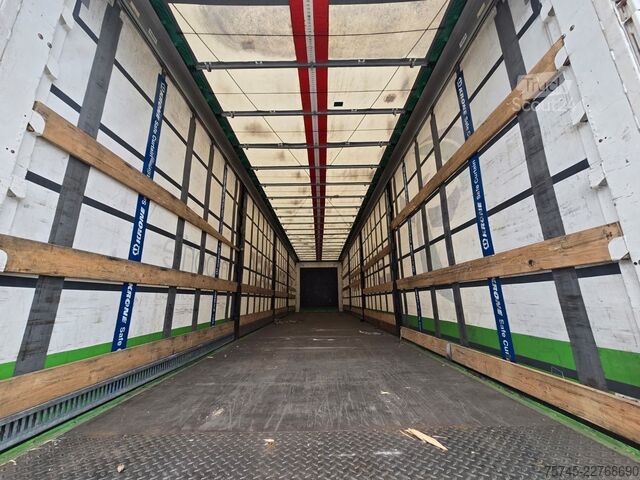 Odprta polprikolica s ponjavo KRONE SD * 3X VORHANDEN* SAFETY ROOF * BPW * LIFT *