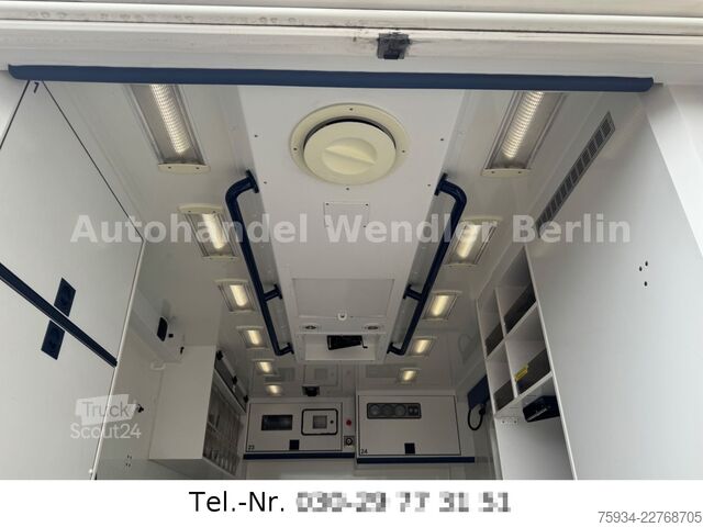 Camion de pompiers MERCEDES-BENZ Sprinter 516 CDI RTW WAS Koffer Fahrtrage+Sessel