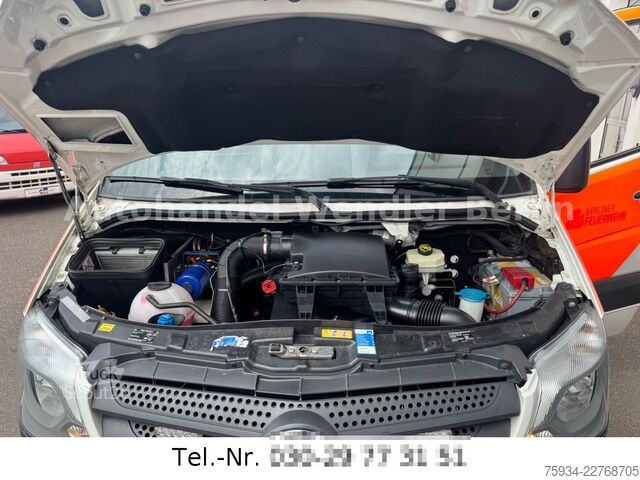 Camion de pompiers MERCEDES-BENZ Sprinter 516 CDI RTW WAS Koffer Fahrtrage+Sessel