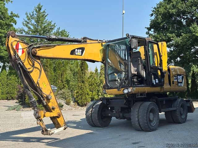 Mobilbagger CATERPILLAR M313D Mobilbagger Hochfahr. Kabine