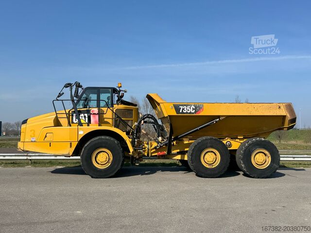 Muldenfahrzeug Caterpillar 735C - Rebuild transmission