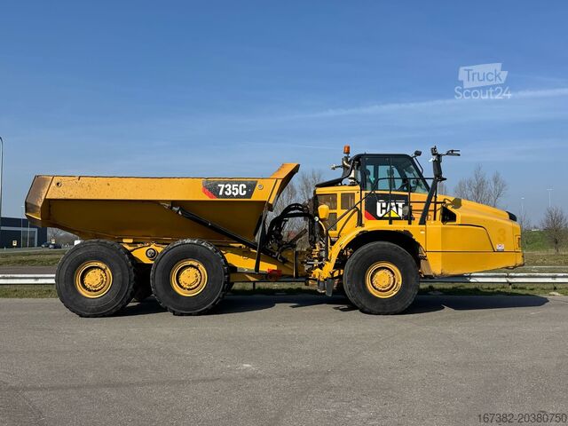 Muldenfahrzeug Caterpillar 735C - Rebuild transmission