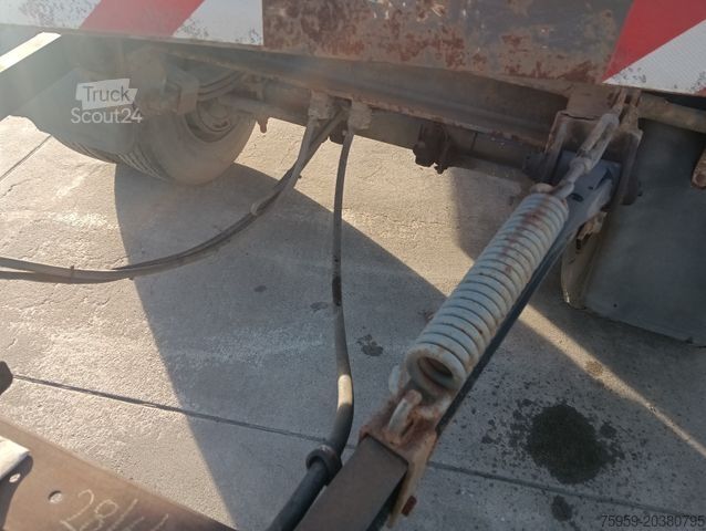 Rimorchio scarrabile MEILLER MEILLER HKM A18AbsetzContainer BPW TÜV Reifen70%