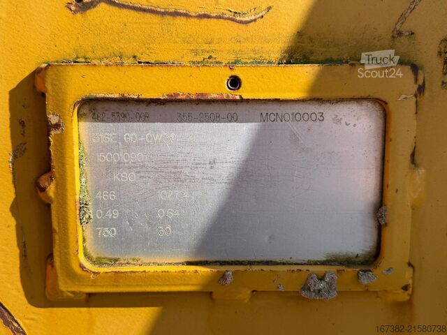 Bagger Caterpillar Teeth bucket CW 40