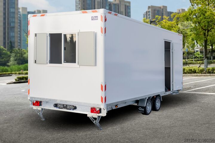 Roulotte da cantiere BLYSS Office 601 Bauwagen 600x230x230cm 2700kg