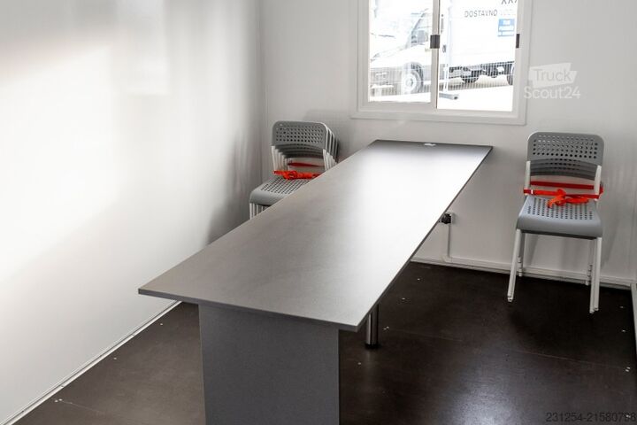 Roulotte da cantiere BLYSS Office 601 Bauwagen 600x230x230cm 2700kg