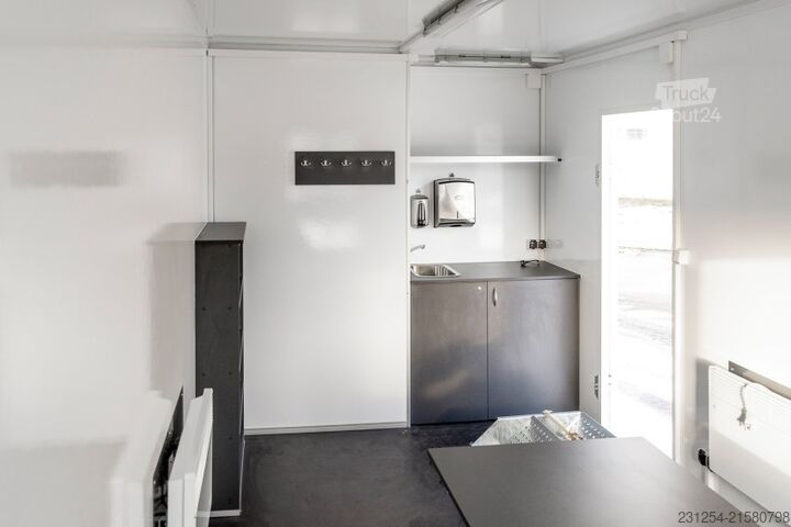 Roulotte da cantiere BLYSS Office 601 Bauwagen 600x230x230cm 2700kg