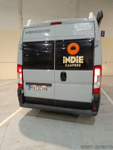 Camper Fiat Ducato Weinsberg Carabus 2023 | manuales | Techo elevable