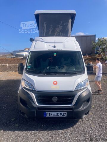 Camper Fiat Ducato Weinsberg Carabus 2023 | manuales | Techo elevable