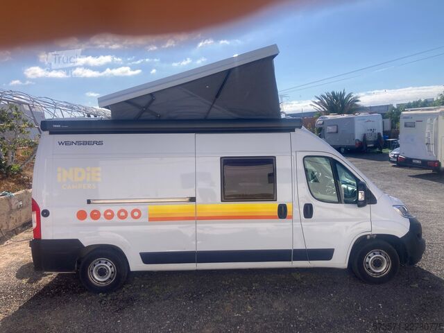 Camper Fiat Ducato Weinsberg Carabus 2023 | manuales | Techo elevable