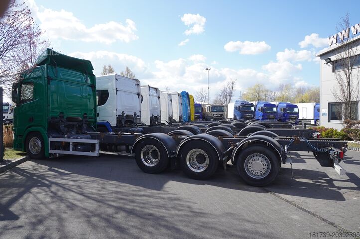 Шасі SCANIA R650 V8 / 650 HP / Frame 8.8 m /